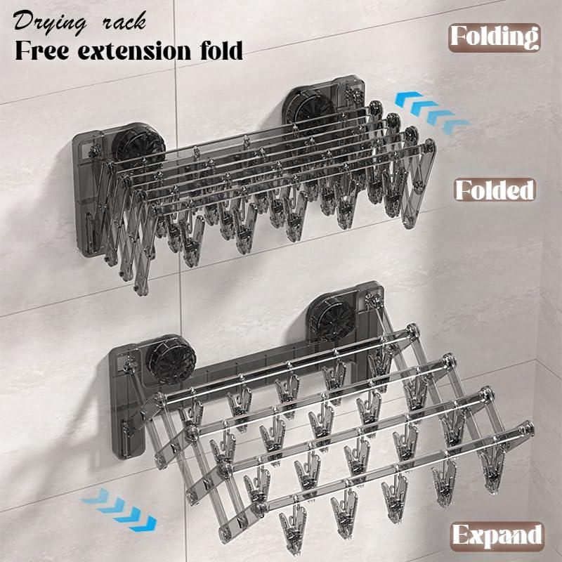 Folding Cloth Drying Rack/Stand, Collapsible Clothes Drying Rack for Laundry
